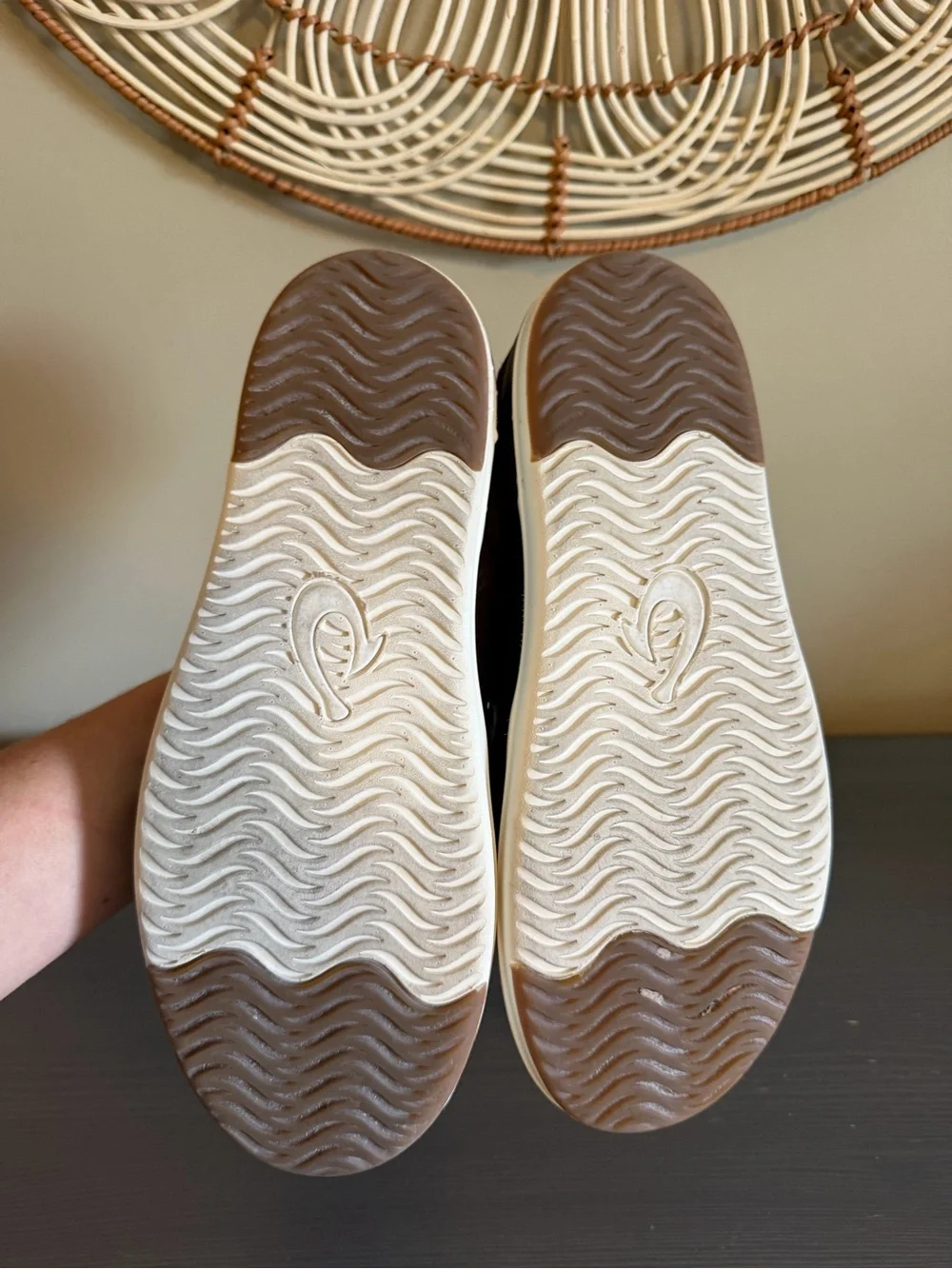 OluKai Kakaha Men’s Slip-On Leather Loafer